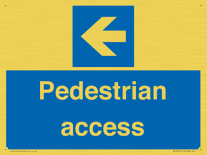 Pedestrian access